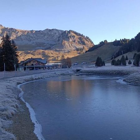 Studio Au Pied Des Pistes Avec Vue Sur La Montagne Mieussy Buitenkant foto