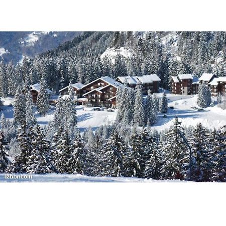 Studio Au Pied Des Pistes Avec Vue Sur La Montagne Mieussy Buitenkant foto